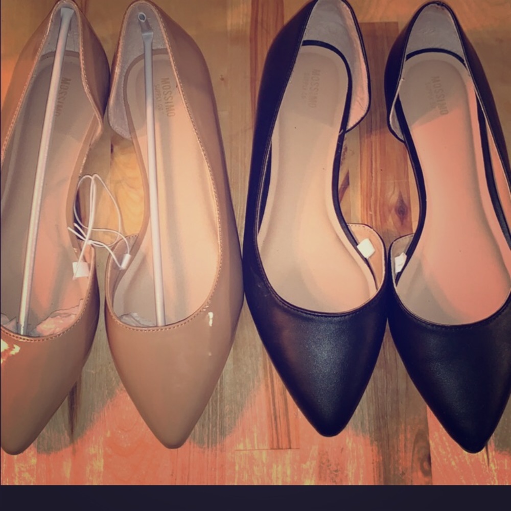 WIDE Bundle of 2 pair Mossimo Flats